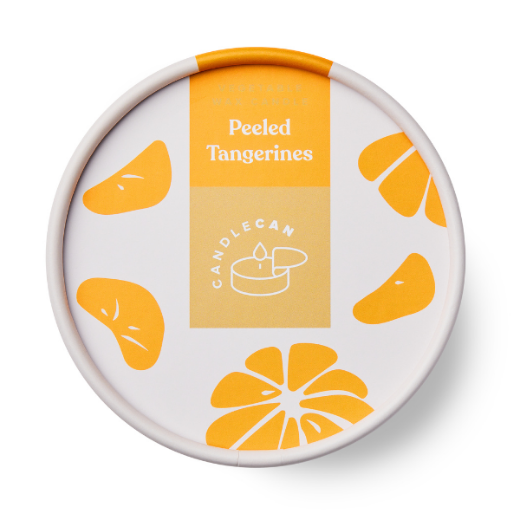 Kvepianti žvakė „Candle Can“ Peeled Tangerines paveikslėlis