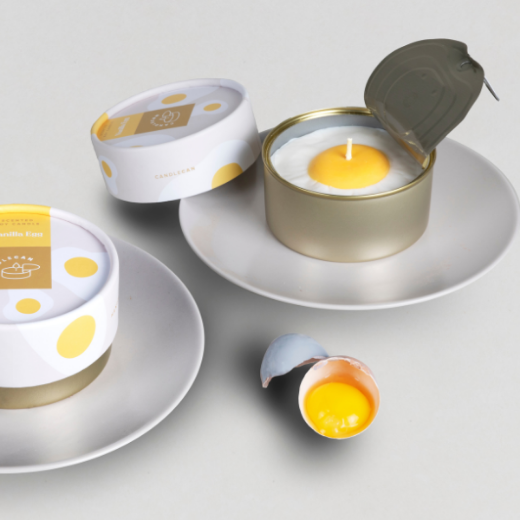 Picture of Vanilla Egg Candle