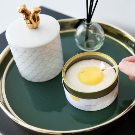 Picture of Vanilla Egg Candle