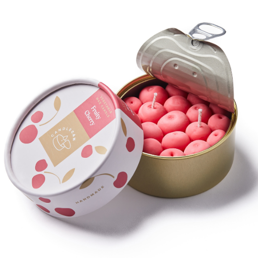 Kvepianti žvake „Candle Can“  Fruity Cherry paveikslėlis