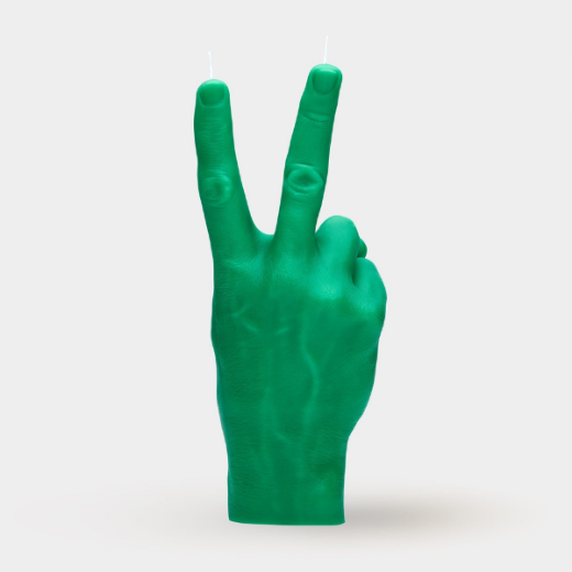 Picture of HAND GESTURE CANDLES PEACE