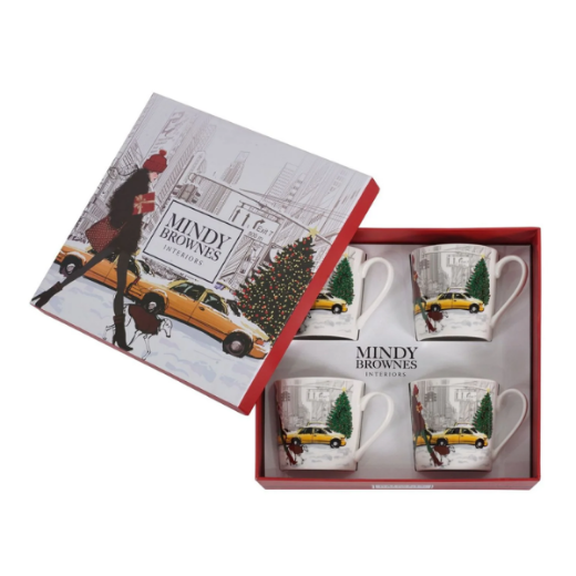 Kalėdinis puodelių komplektas „Christmas in New York City“ paveikslėlis