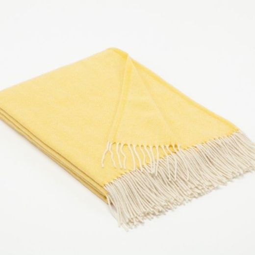 Picture of Classic Merino Wool Plaid, Yellow 