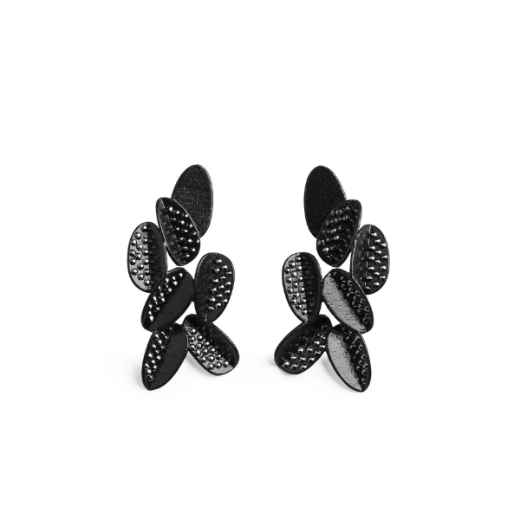 Picture of Leaves Earrings 2 Crystal